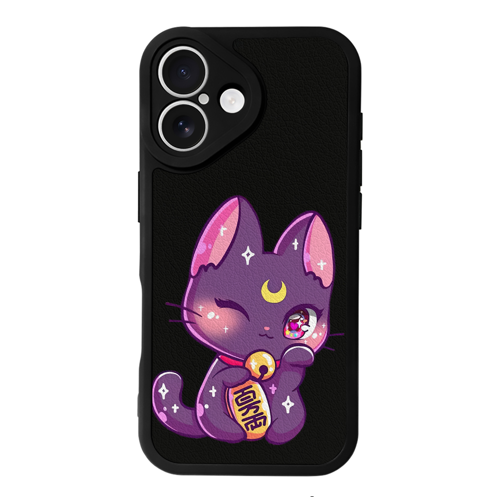 （画像用） 美少女戦士セーラームーン Sailor Moon 【iPhone 16シリーズ対応】シリコンスマホケース（レザー調） 材質：シリコン